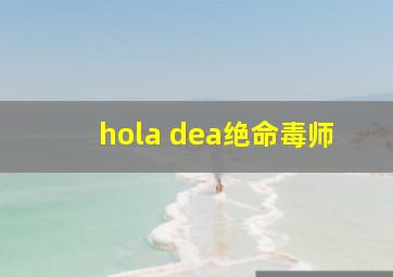 hola dea绝命毒师